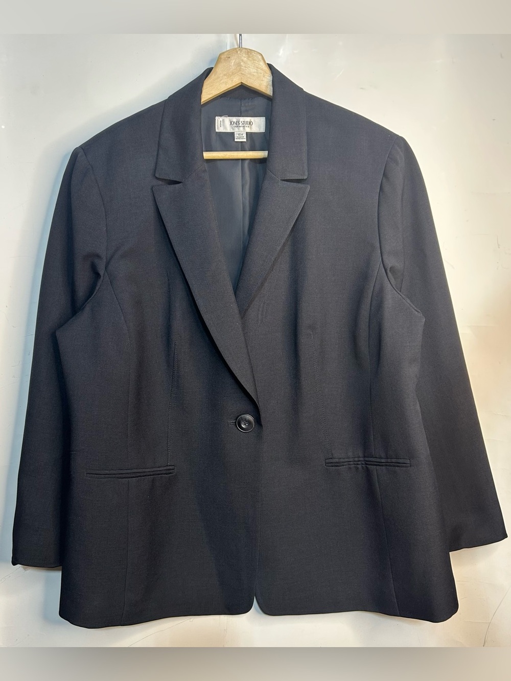 Jones Studio Black Suit Jacket Women's Size 16W